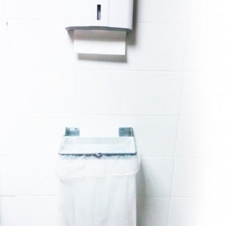 Тримач для збору сміття настінний Медклін (білий)